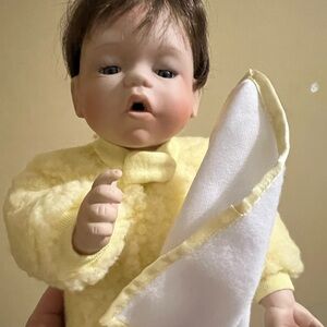 Charming Ashton-Drake porcelain doll. “Mommy I’m Sleepy”